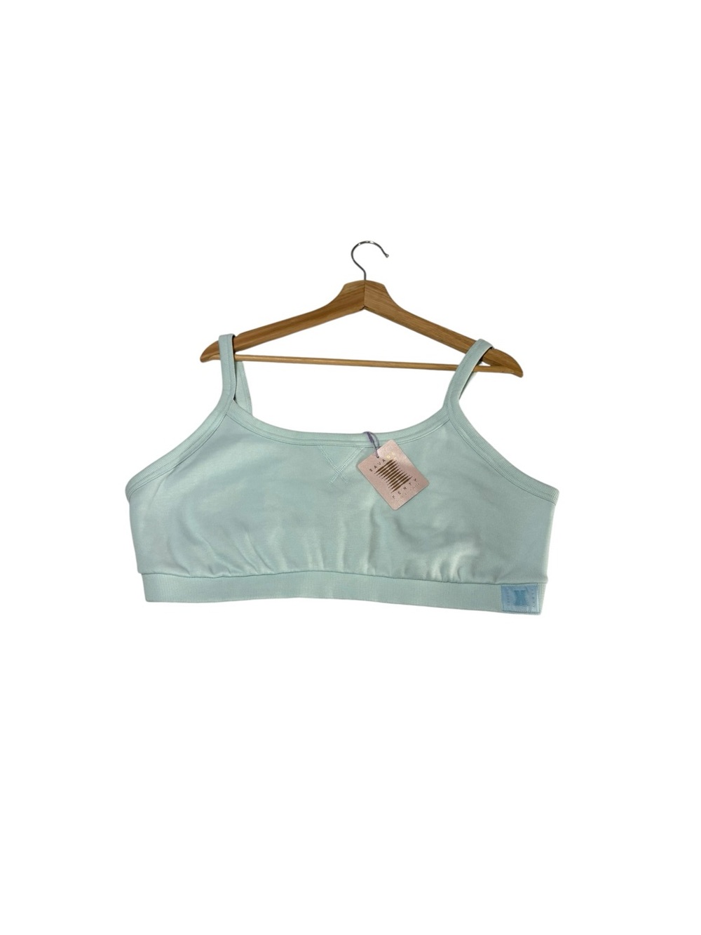 Savage X Fenty Xssential Bralette 4X Seafoam Blue Wireless Lounge Bra NWT